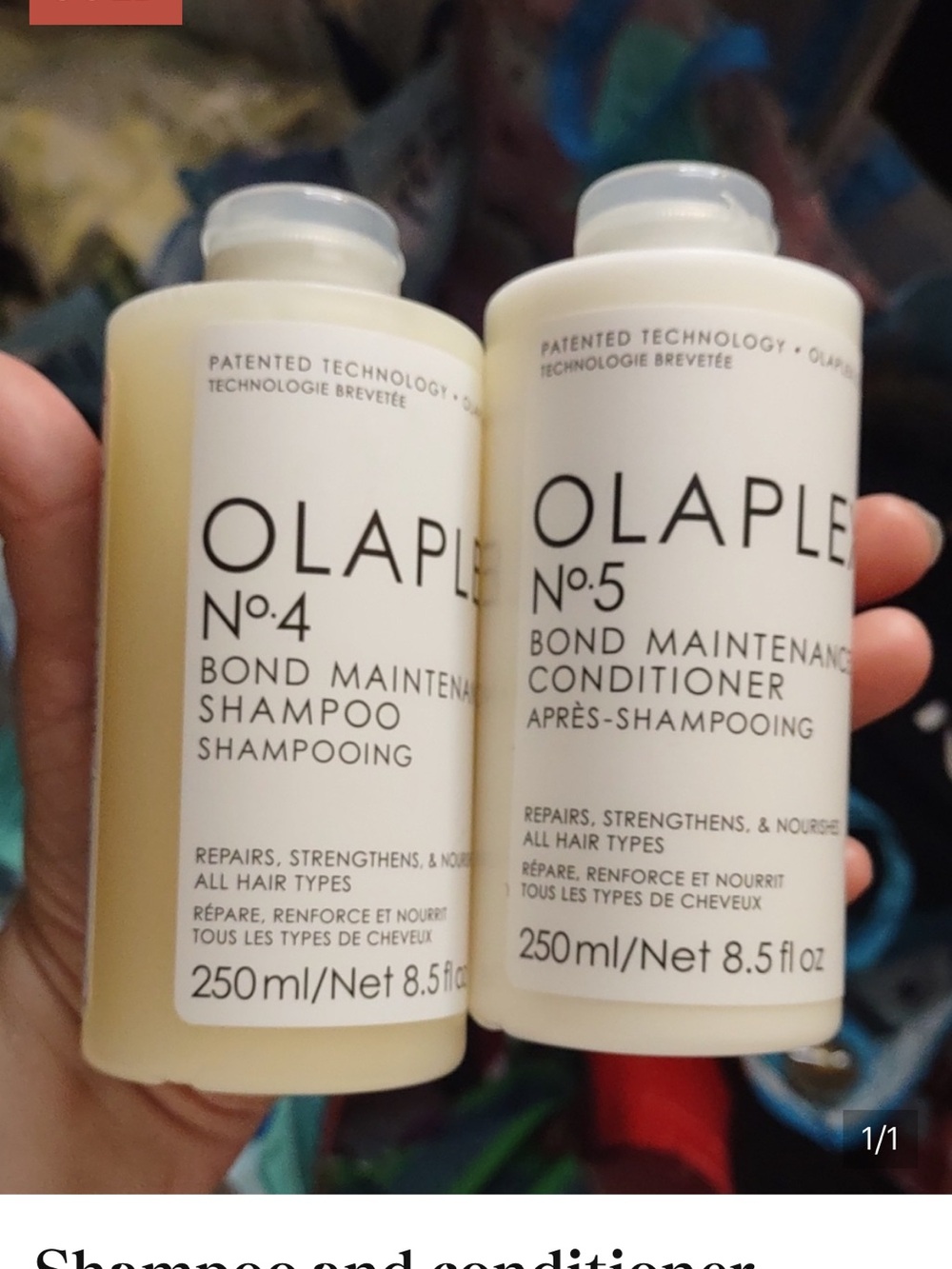OLAPLEX No.4 Shampoo & No.5 Conditioner — White